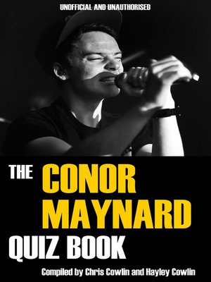 cover image of The Conor Maynard Quiz Book